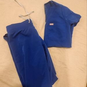 Figs scrub set discontinued color WINNING BLUE